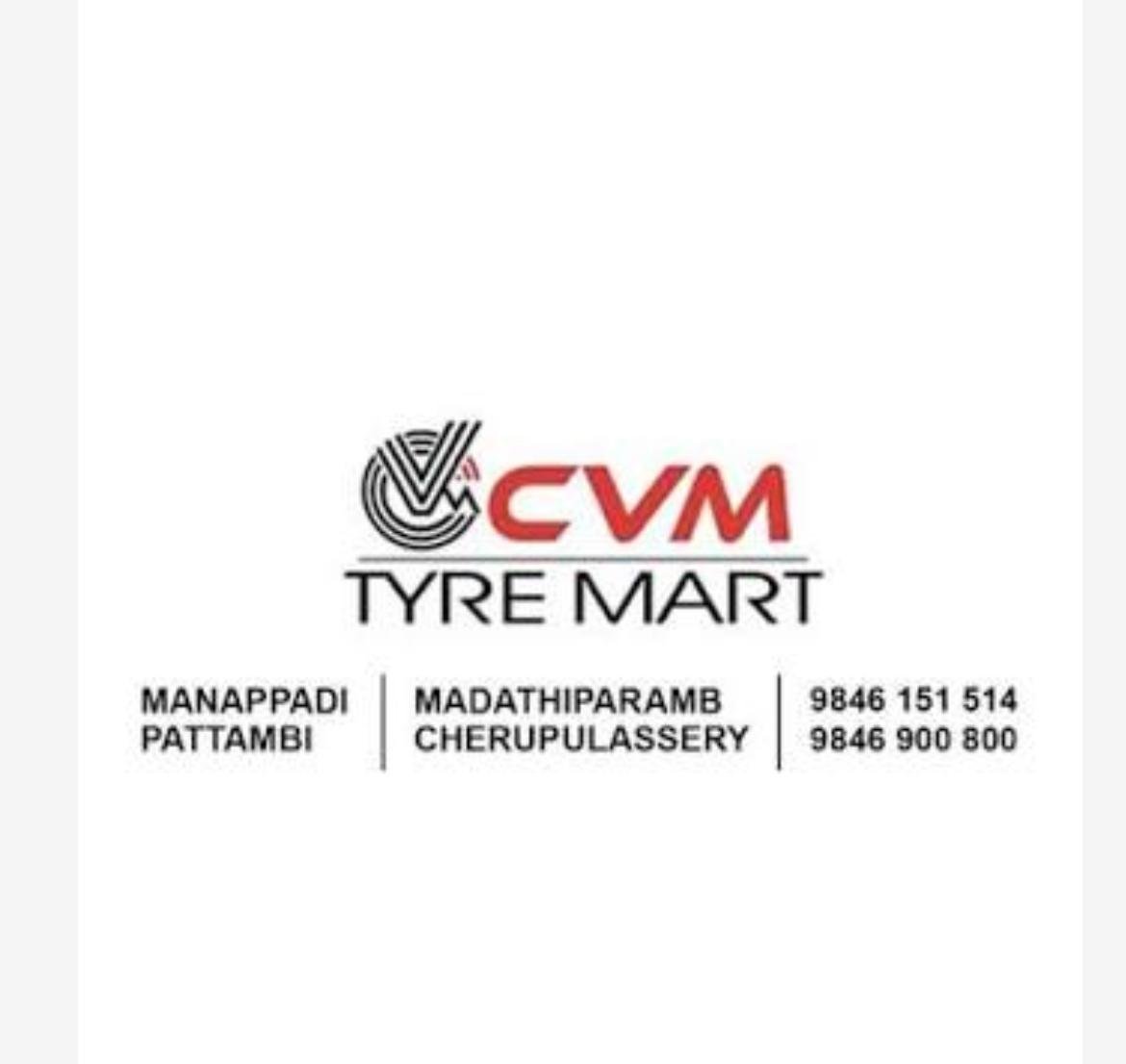 CVM Tyre Mart logo